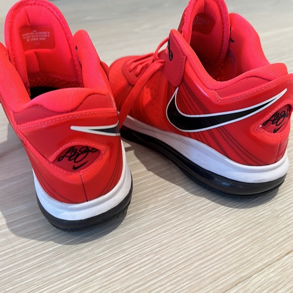 Nike Lebron 8 v2 low “solar red” - Picture 4 of 4